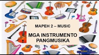 MUSIC Q3 W5 TUNOG NG MGA INSTRUMENTONG PANGMUSIKA [upl. by Caril]