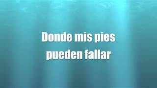 Oceanos  Evan Craft amp Carley Redpath LETRA LYRICS Version en Español de OCEANS by Hillsong [upl. by Calmas]