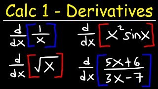 Calculus 1  Derivatives [upl. by Clim]