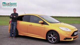 Ford Focus ST review  CarBuyer [upl. by Valsimot957]