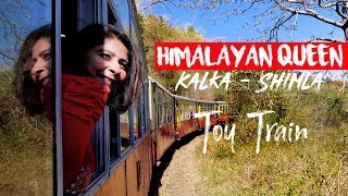 Toy Train To Shimla Himalayan Queen 1st class KalkaShimla Full Journey [upl. by Nnayecats618]