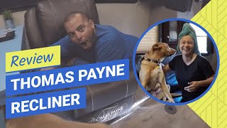 RV Furniture Thomas Payne Recliner Review  Full Time RV Family [upl. by Hairahs]