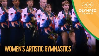 Womens Team Artistic Gymnastics  Atlanta 1996 Replays [upl. by Aztinad92]