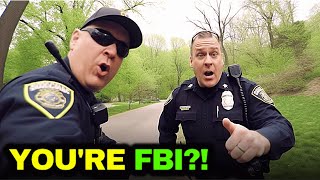 Stupid Cops Arrest FBI Agent [upl. by Thorlay]