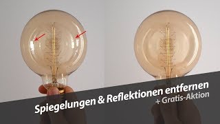 Spiegelungen amp Reflektionen entfernen  Photoshop Tutorial [upl. by Notsecnirp665]