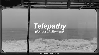 Telepathy  BTS 방탄소년단 English Lyrics [upl. by Eldorado]