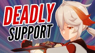 MAKE YOUR TEAM DEADLY WITH THIS KAZUHA BUILD  GENSHIN IMPACT GUIDE [upl. by Karry391]