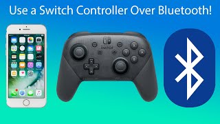 How To Use A Switch Pro Controller Over Bluetooth [upl. by Neetsyrk194]