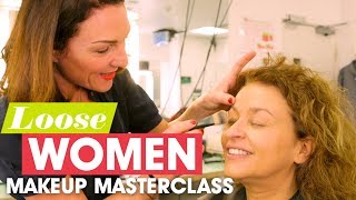 Nadia Sawalhas Makeup Masterclass  Loose Women [upl. by Clorinda]