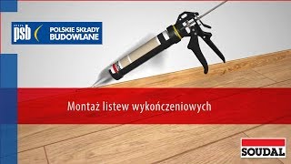 Jak szybko zamontować listwy wykończeniowe  SOUDAL [upl. by Aelegna]