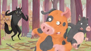 THREE LITTLE PIGS Animated Story by Twinkl [upl. by Gewirtz]