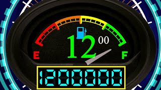 BCG 12 Minutes Countdown Fuel Meter Gauge 1200000 Units Remix Mario Party 6 Slow  Fast Theme [upl. by Nelra]