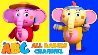 Baby Elephant Song  Kids Songs And More  All Babies Channel [upl. by Edyth]