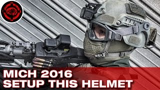 Modernizing the MICH 2000 Full Airsoft Helmet Build [upl. by Fullerton]