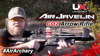 Umarex AirJavelin AirArchery CO2 Arrow Rifle Gun Review  UX Airguns [upl. by Concha476]