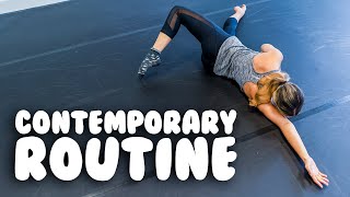 Contemporary Dance Choreography Tutorial Follow Along Class [upl. by Nywroc840]