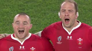 Passionate Welsh anthem ahead of RWC 2019 SemiFinal [upl. by Eckhardt]