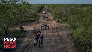 US Border Patrol is increasingly dropping off migrants in rural areas lacking resources [upl. by Maurer333]