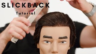 How to Slick Back your Hair  TheSalonGuy [upl. by Giglio]