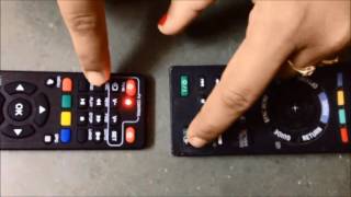 Make set top box remote work as tv remote [upl. by Strait]