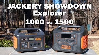 Jackery Explorer 1500 vs 1000 MEGA Review [upl. by Adnawat]