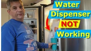 5 Reasons Fridge Wont Dispense Water Inlet Valve Fix DIY [upl. by Alphard283]