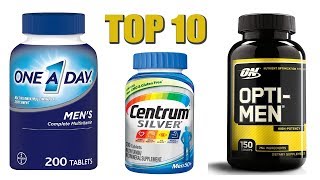 Top 10 Best Multivitamins for Men 2020 [upl. by Camarata]