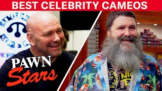 Pawn Stars TOP CELEBRITY APPEARANCES OF ALL TIME  History [upl. by Paff]