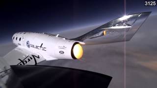 SpaceShipTwo  Catastrophic Failure Moment  Video [upl. by Ahsram]