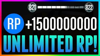 GTA V Online  INSANE SOLO RP GLITCH  The FASTEST Way To RANK UP Unlimited RP Exploit Method 166 [upl. by Silvio]