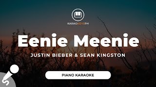 Eenie Meenie  Justin Bieber amp Sean Kingston Piano Karaoke [upl. by Liuka]