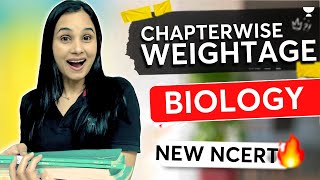 Chapter wise Weightage  New NCERT Biology  NEET 2024  Dr Gargi SIngh [upl. by Cartwright]