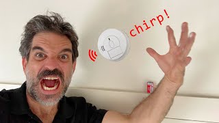 How to Fix a Chirping Smoke Alarm [upl. by Elletnuahc720]