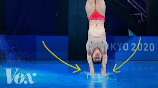 How Olympic divers make the perfect tiny splash [upl. by Heddie]