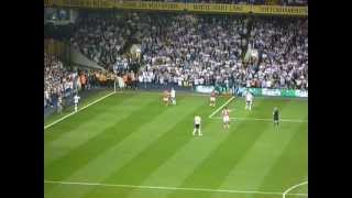 Tom Huddlestone screamer vs Arsenal [upl. by Eelsel]