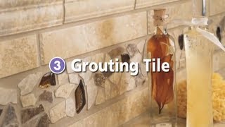 How to Grout Your Tile or Stone [upl. by Cochard36]