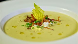 Velvet Celery Soup – Bruno Albouze [upl. by Markus]