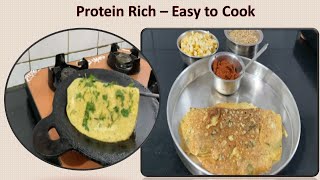 Protein Rich Breakfast Dinner  Bachelor Recipes  Easy to Cook [upl. by Neerehs]