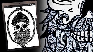 Turn Your Procreate Designs Into A Vector iPad only [upl. by Ravo]