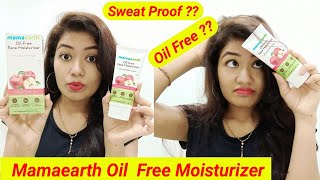 Mamaearth Oil Free Moisturizer  With Apple Cider Vinegar  Honest Review  Krrish Sarkar [upl. by Tobin]