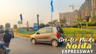 Noida Greater Noida Expressway  Pari Chowk  Smart City  INDIA [upl. by Keon]