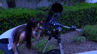 Meade Instruments  How To Setup amp Align Your Polaris Telescope [upl. by Hplodur]