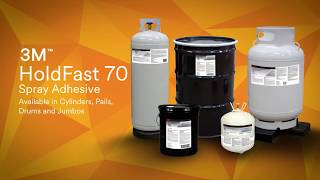 3M™ HoldFast 70 Spray Adhesive [upl. by Honey]