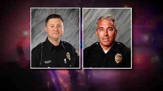 2 officers shot dead after responding to 911 call [upl. by Lotz]