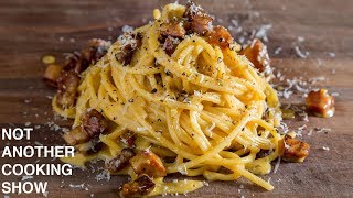 PERFECT SPAGHETTI CARBONARAthe easy way [upl. by Debor]