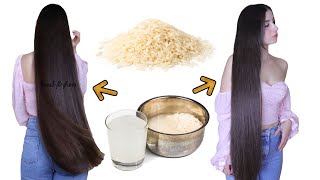 APLICATE AGUA DE ARROZ EN EL CABELLO POR 5 DÍAS RESULTADOS INCREÍBLES😱 [upl. by Pip]