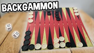 BACKGAMMON  Spielregeln TV Spielanleitung Deutsch [upl. by Elvah107]