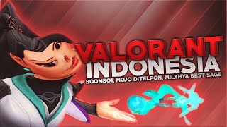 Valorant Indonesia  Boombot Mojo Ditelpon Milyhya Best Sage [upl. by Hecker422]