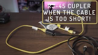 RJ45 Coupler  If Need To Extend Your Cables [upl. by Amis]