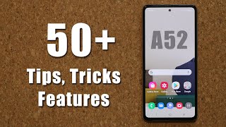 50 Samsung Galaxy A52 Tips Tricks and Features 5G 4G [upl. by Asilec]